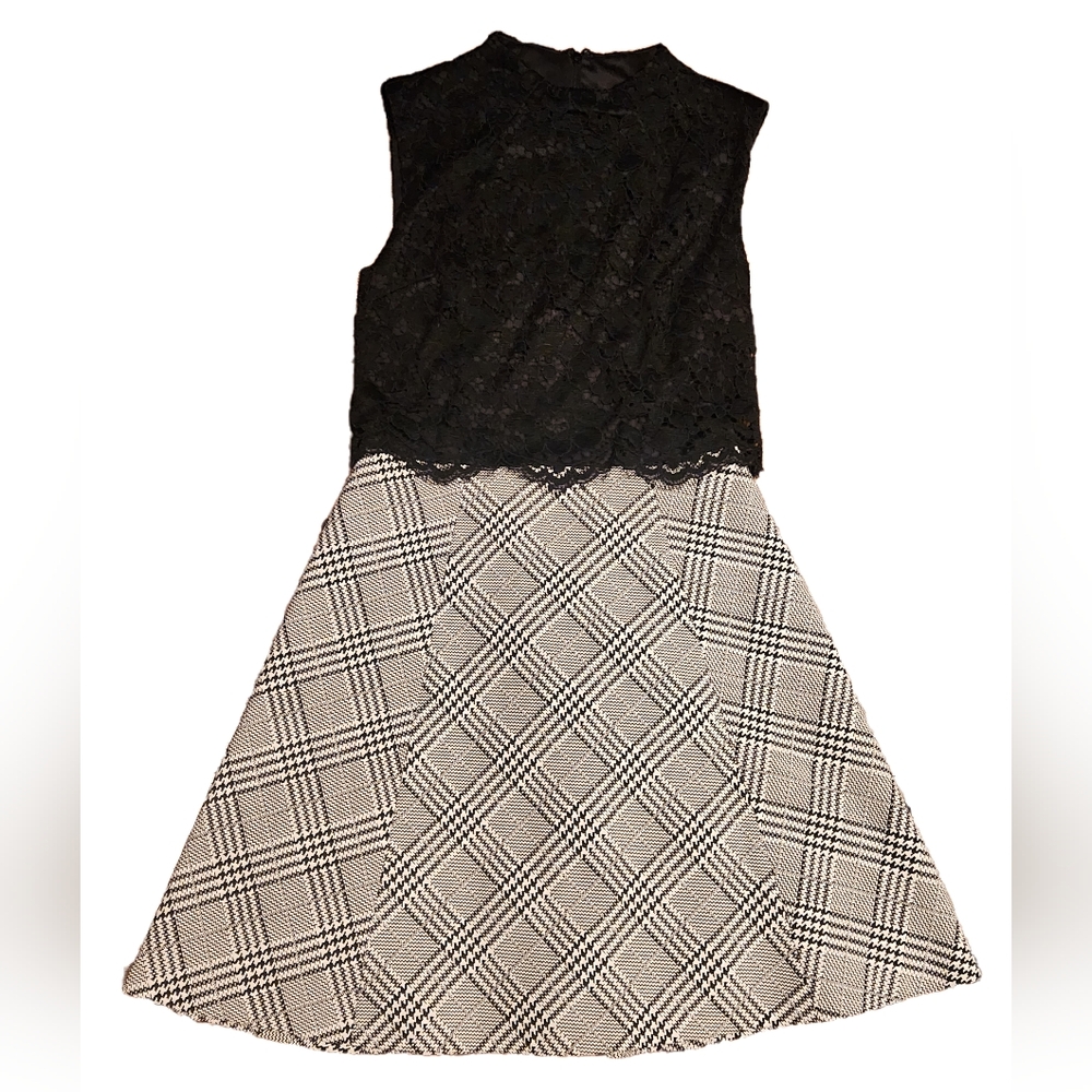 Antonio Melani Black And White Dress - Size 6